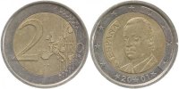 d 2 Euro M48901-ES 2001 Spanien unmagnetisch!