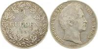 d 0,5 Gulden 0.5-Gulden-Bayern   1839 Ludwig Bayern SS kl. Rf. null