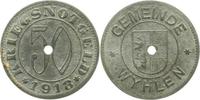     617.3 50 Pfennig Wyhlen 1918 SS+ Zink 38,00 EUR Differenzbesteuert nach §25a UstG zzgl. Versand