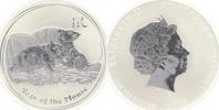 d 1 1 Dollar WELTM.-Australia- 2008 Jahr der Maus BU !!! 1 Oz AG KM 1755