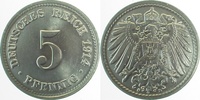 d 0.9 5 Pf 012n14D~0.9 5 Pfennig 1914D st.fein J 012