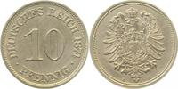 d 00474A~1.5b 10 Pfennig 1874A vz/stgl zaponiert J 004