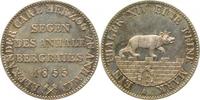 d 1 Thaler Th-Anh-55-1.5a-GG Anhalt 1855 vz/st EA !! beginnende Patina Thun 11