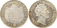d Th-Sachs-40G-1.5-GG 1 Konv.Thaler 1840 Sachsen Friedrich August vz/stgl !!! Thun-325