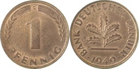 d  37949G~1.5v 50 Pfennig  1949G Var.Ngb.1.7 f.bfr!!! Ngb.3.1