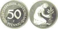 d 38487F~0.0 50 Pfennig 1987F PP J 384