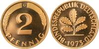 d 0.0 2 Pf 38173G~0.0 2 Pfennig 1973G PP 9000 Exemplare J 381