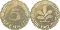 d 0.0 5 Pf 38267F~0.0 5 Pfennig 1967F PP 1600 Exemplare J 382