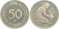 d 38471D~0.0v 50 Pfennig 1971D PP.30kv3 großes Mz J 384