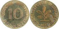 d 38369F~0.0 10 Pfennig 1969F PP 5100 Exemplare J 383