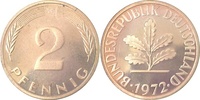 d 0.0 2 Pf 38172G~0.0 2 Pfennig 1972G PP.......10000 Exemplare J 381