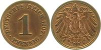 d 1.2 1 Pf 010n07D~1.2 1 Pfennig 1907D f.stgl !! J 010