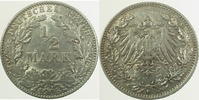     01608D~2.5 0.5 Mark  1908D ss/vz J 016 18,00 EUR Differenzbesteuert nach §25a UstG zzgl. Versand