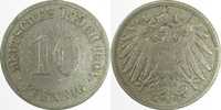 d  013n04G~3.0 10 Pfennig  1904G ss J 013