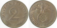 d 1.5 2 Pf 36240E~1.5 2 Pfennig  1940E vz/st J 362