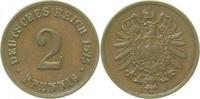 d 2.5 2 Pf 00275B~2.5 2 Pfennig 1875B ss/vz J 002