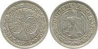 d 32432E~2.5 50 Pfennig 1932E ss/vz J 324