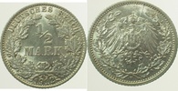     01612F~2.0 0.5 Mark  1912F vz!! J 016 16,00 EUR Differenzbesteuert nach §25a UstG zzgl. Versand