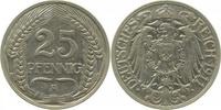 d 01811A~2.5 25 Pfennig 1911A ss/vz J 018