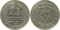 d 01811D~1.5 25 Pfennig 1911D f.prfr. J 018
