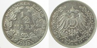     01619F~2.0 0.5 Mark  1919F vz geschwärzt J 016 5,00 EUR Differenzbesteuert nach §25a UstG zzgl. Versand