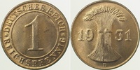 d 1.2 1 Pf 31331D~1.2 1 Pfennig  1931D prfr J 313