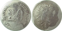     00573G~4.0 20Pfennig  1873G s Belegstück J 005 18,00 EUR Differenzbesteuert nach §25a UstG zzgl. Versand