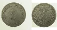  3.0 5 Pf   012n02J~3.0 5 Pfennig  1902J ss J 012 8,00 EUR Differenzbesteuert nach §25a UstG zzgl. Versand