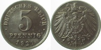d 1.1 5 Pf 29721G~1.1 5 Pfennig 1921G prfr/st J 297