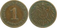 d 2.5 1 Pf 010n15J~2.5 1 Pfennig  1915J ss/vz J 010