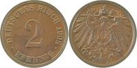 d 2.5 2 Pf 01108D~2.5 2 Pfennig 1908D ss/vz J 011