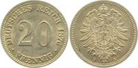 d  00576B~1.8 20Pfennig  1876B vz+ J 005