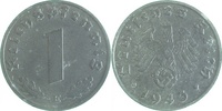 d 2.0 1 Pf 36943E~2.0 1 Pfennig 1943E vz J 369
