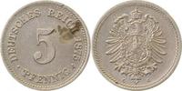 d 1.8 5 Pf 00375G~1.8 5 Pfennig 1875G vz/prfr J 003
