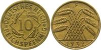 d 31732F~2.5 10 Pfennig 1932F ss/vz J 317