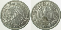 d 32427J~2.5b 50 Pfennig 1927J ss/vz min.Korr. J 324