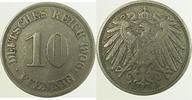 d 013n06J~2.5 10 Pfennig 1906J ss/vz J 013