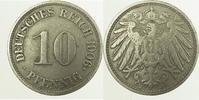 d  013n06J~3.0 10 Pfennig  1906J ss J 013