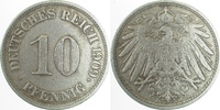     013n09J~3.0 10 Pfennig  1909J ss J 013 10,00 EUR Differenzbesteuert nach §25a UstG zzgl. Versand