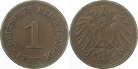 d 2.0 1 Pf 01093E~2.0 1 Pfennig 1893E vz J 010