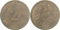 d 2.5 2 Pf 00276C~2.5 2 Pfennig  1876C ss/vz J 002