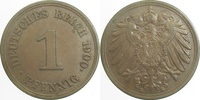 d 2.5 1 Pf 010n00E~2.5 1 Pfennig 1900E ss/vz J 010