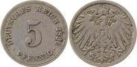 d 3.0 5 Pf 01296A~3.0 5 Pfennig  1896A ss J 012