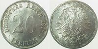 d 00576G~2.2 20Pfennig 1876G vz- J 005