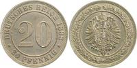 d 00688A~1.1 20Pfennig 1888A prfr/stgl J 006