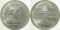 d 30119D~1.5 50 Pfennig 1919D vz/stgl. J 301