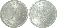 d 37242F~1.3 50 Pfennig 1942F prfr/f.prfr J 372