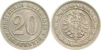 d 00688E~1.5 20Pfennig 1888E vz/stgl J 006