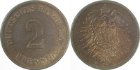  1.5 2 Pf   00274E~1.5 2 Pfennig  1874E vz/st J 002 54,00 EUR Differenzbesteuert nach §25a UstG zzgl. Versand