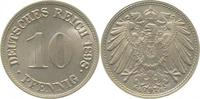 d  01398G~1.1 10 Pfennig  1898G prfr/stgl !! J 013